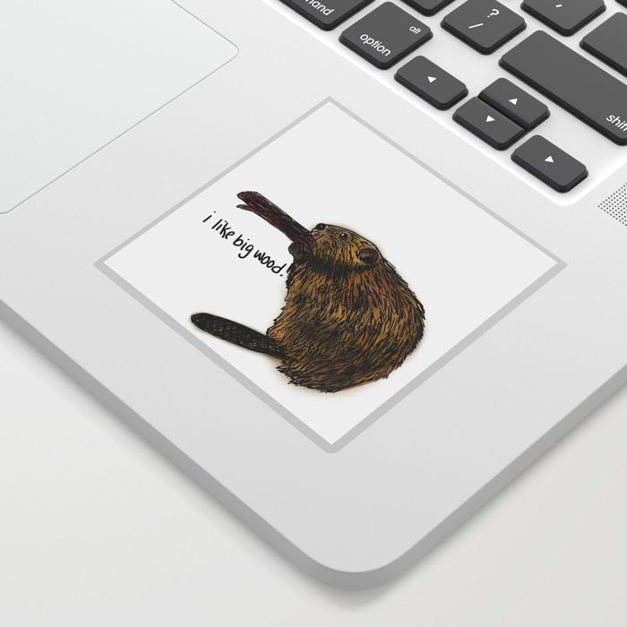 Bad Beaver Sticker