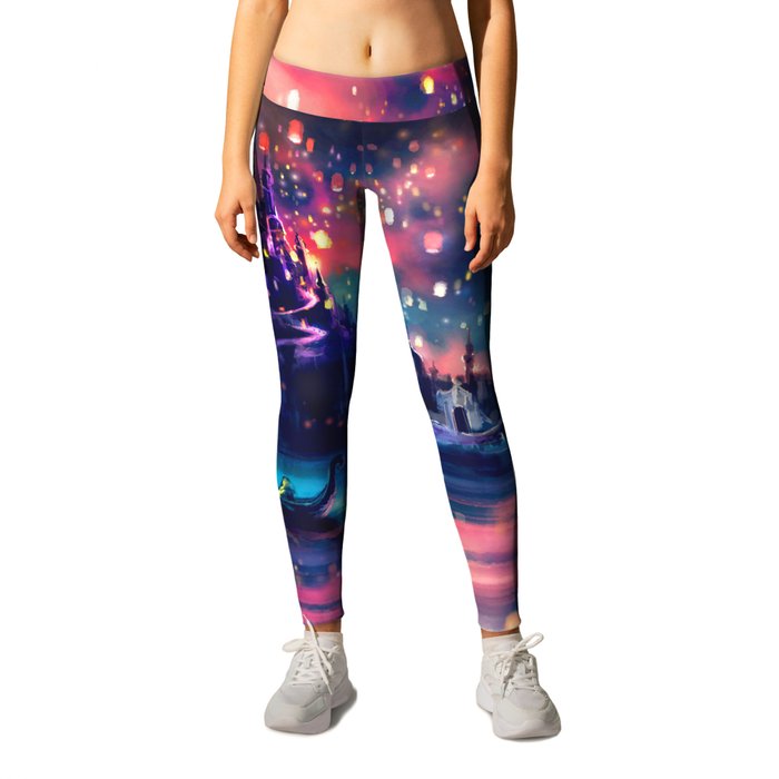 The Lights Leggings by Alice X. Zhang | Society6