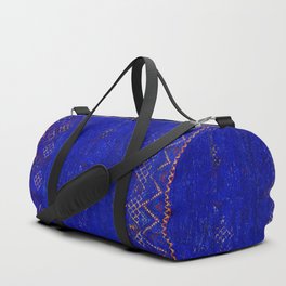 -A5- Royal Calm Blue Bohemian Moroccan Artwork. Duffle Bag | Boho, Decoration, Art, Sahara, Blue, Anthropologie, Hippie, Marakkech, Traditional, Travel 