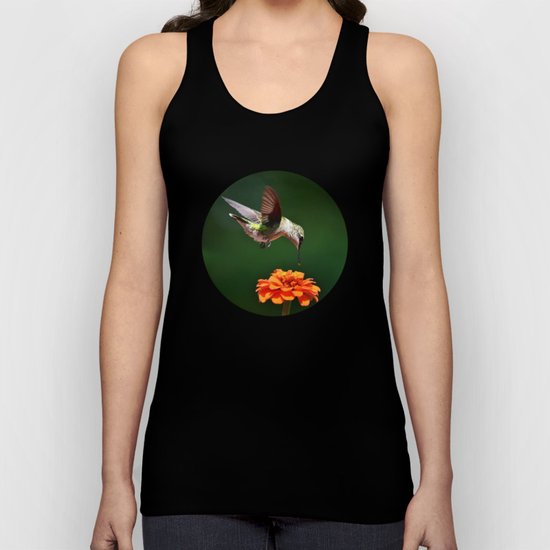 Hummingbird Bullseye Unisex Tank Top