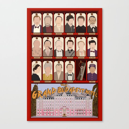 THE GRAND BUDAPEST HOTEL Canvas Print