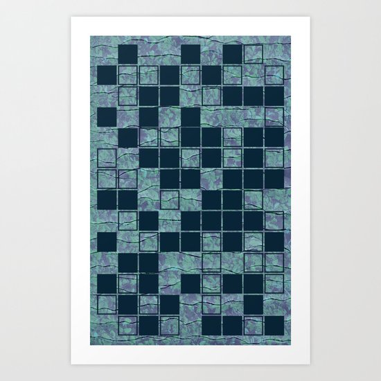 Don't be a square Art Print