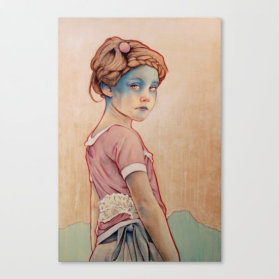 Within White Canvas Print