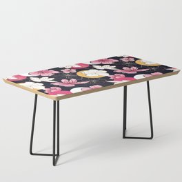 Beautiful, Delicate Japanese Sakura Print Coffee Table