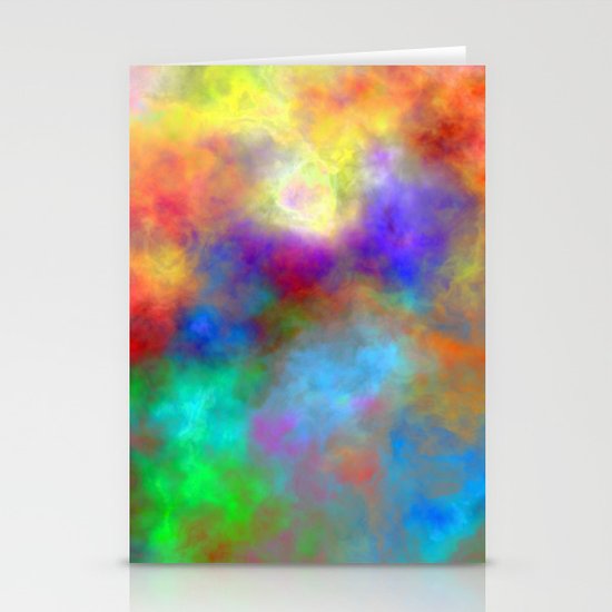 Oh So Colorful Stationery Cards