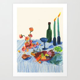 An Afternoon Snack Art Print