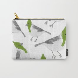 green crested cardinal Carry-All Pouch