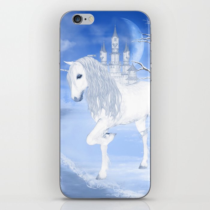 The White Unicorn iPhone Skin