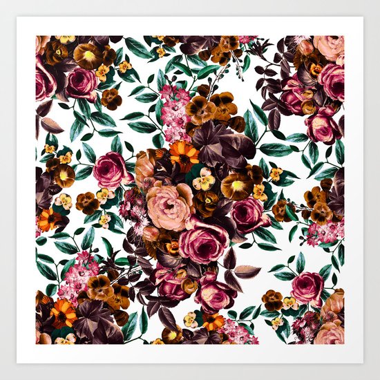 Autumn winds Art Print