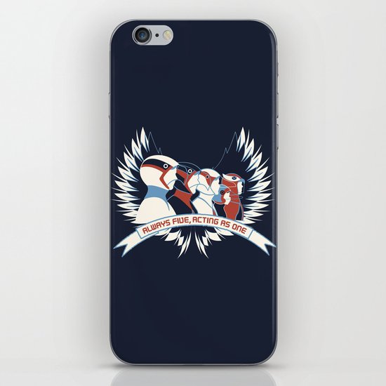 Always Five, Acting As One iPhone & iPod Skin