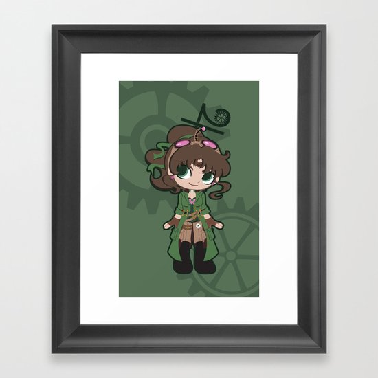 Steampunk Sailor Jupiter Framed Art Print
