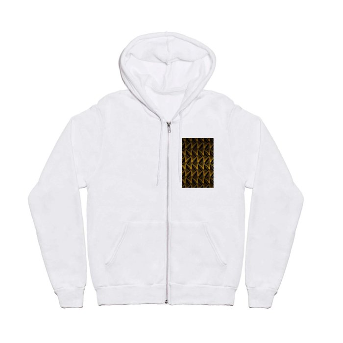 Angel wing zip hoodie top