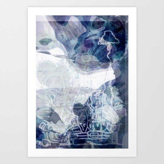 collage 4 Art Print