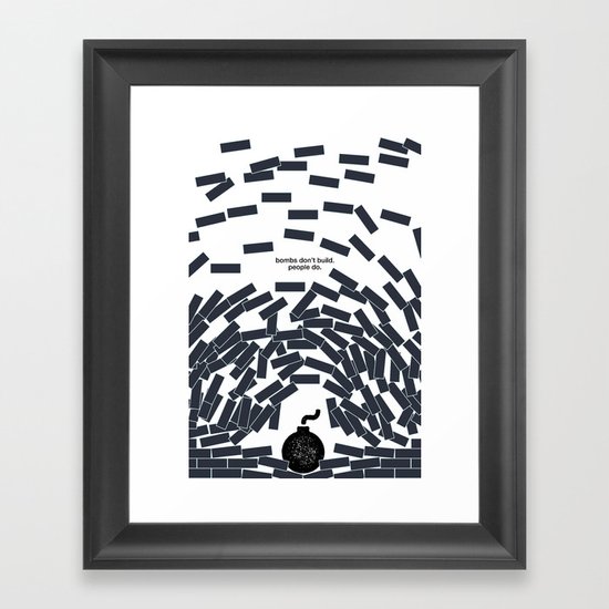 build Framed Art Print