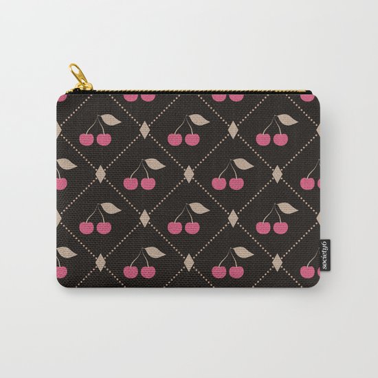Red cherries . Carry-All Pouch