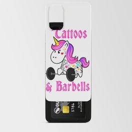 Tattoo Barbell Girl Unicorn Android Card Case