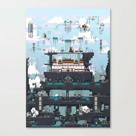 Bardo of Becoming Canvas Print