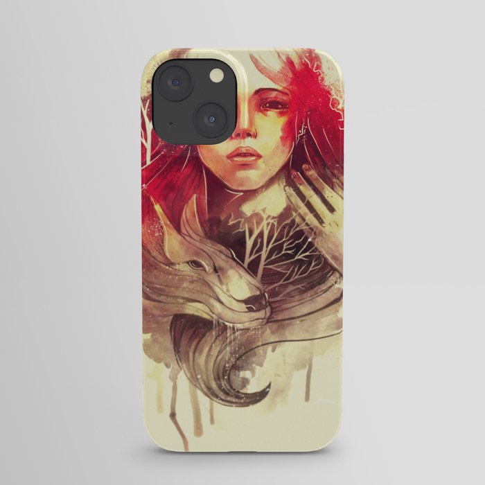 Purity In Red iPhone Case
