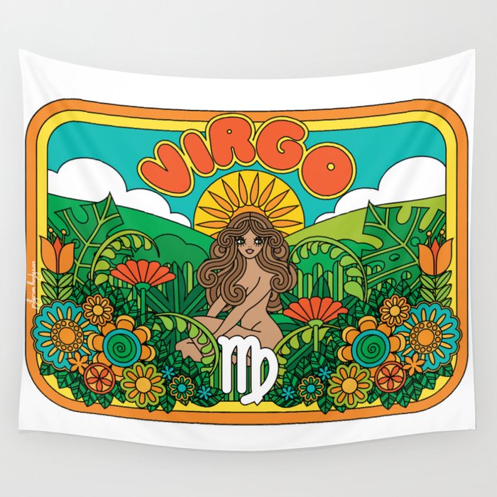 Virgo tapestry sales