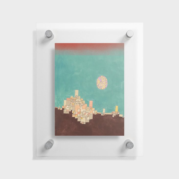 Paul Klee - Auserwählte Stätte Floating Acrylic Print