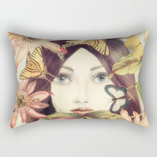 Whispers From A Secret Garden Rectangular Pillow