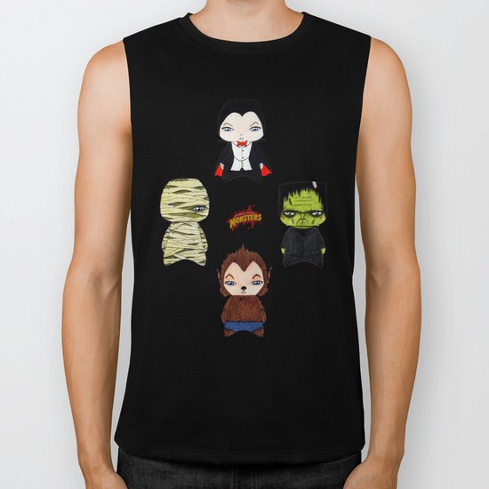 A Boy - Universal Monsters Biker Tank