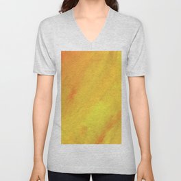 Colorful Watercolor Texture Background V Neck T Shirt
