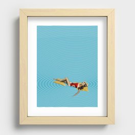 minima Online Pool. Recessed Framed Print