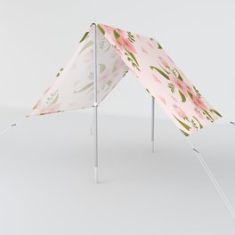 Simple Pink Flower Popular Collection Sun Shade