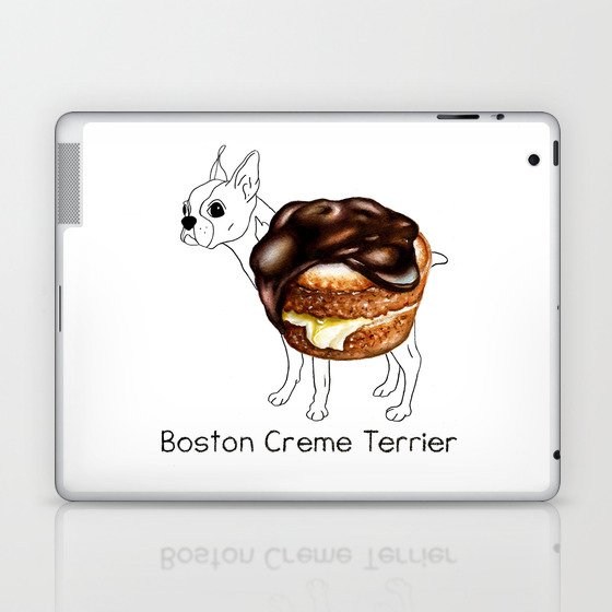 Dog Treats - Boston Creme Terrier Laptop & iPad Skin