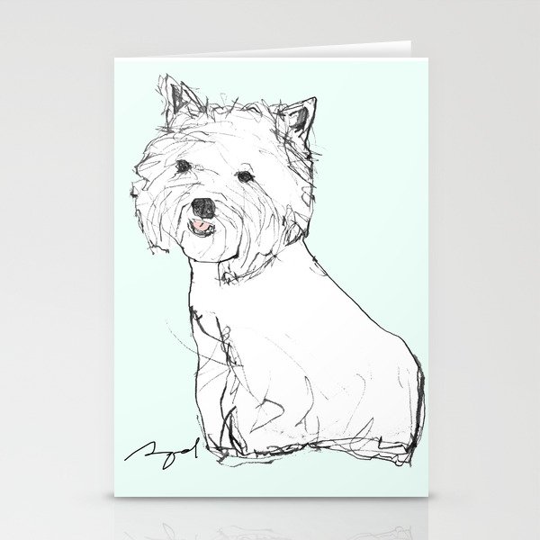 West Highland Terrier Stationery Cards