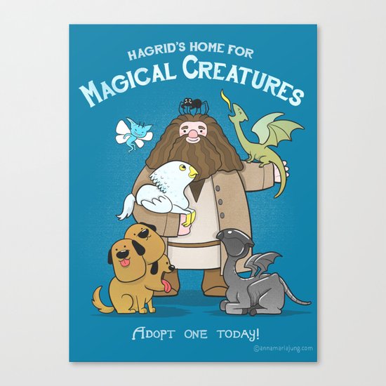 Hagrid's Home for Magical Creatures Canvas Print