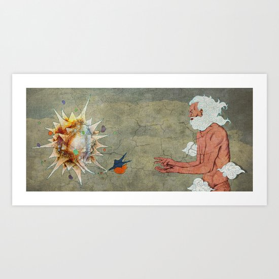 Rock, Paper, Scissors Art Print