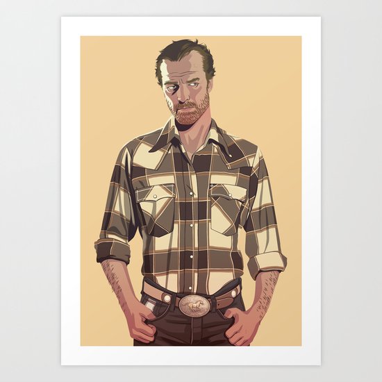 80/90s- Sir J. Art Print