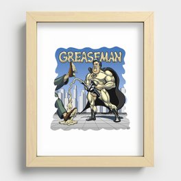 Greaseman Recessed Framed Print