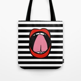 Tongue To The Spot! Tote Bag