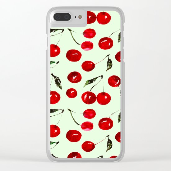 Very cherry Clear iPhone Case