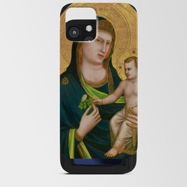 Madonna and Child by Giotto iPhone Card Case
