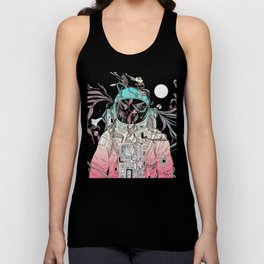 Life is Invading My Space Unisex Tank Top