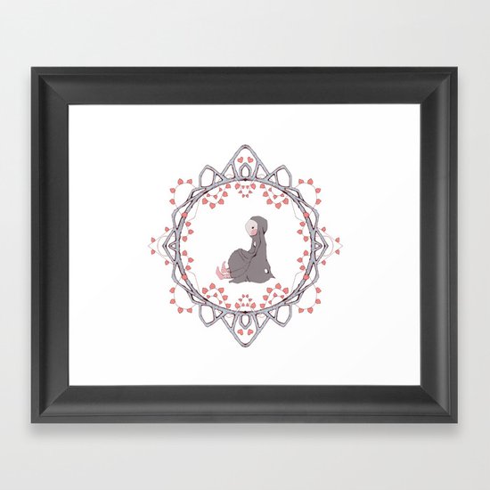 Young Bunny Framed Art Print
