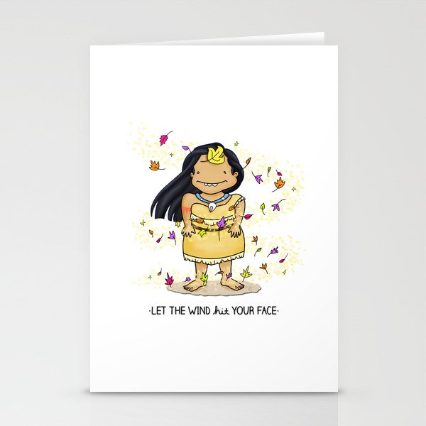 Hit your face Stationery Cards