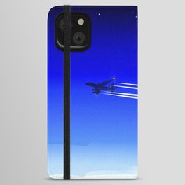 A Jet Heading Home. iPhone Wallet Case