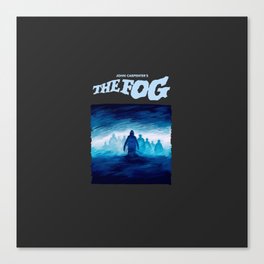The Fog Illustration with Title Canvas Print
