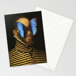 Knight with a butterfly Stationery Cards