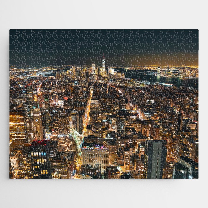 New York City Night Jigsaw Puzzle