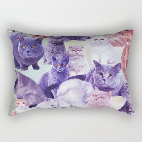 cats portrait Rectangular Pillow