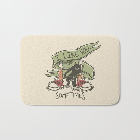 I Like You Bath Mat