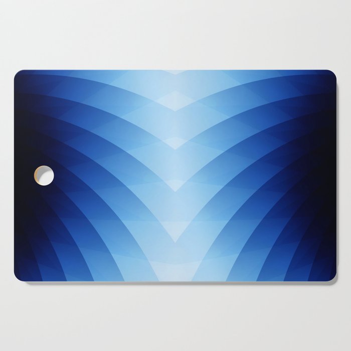 COOL BLUE SURFING WAVE. Cutting Board