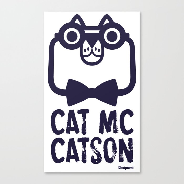 Cat Mc Catson Canvas Print