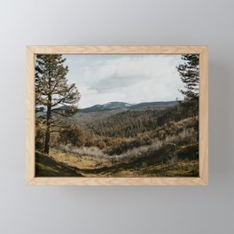 Yosemite Dusk Framed Mini Art Print